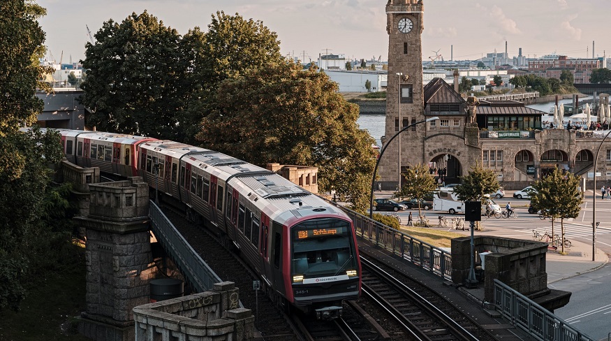 Local hydrogen trains - train in Germany