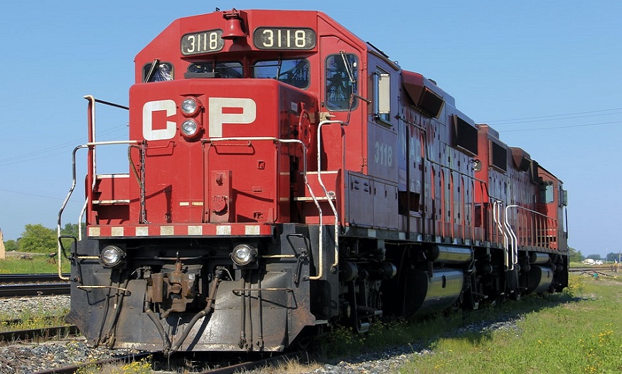 Hydrogen powered train pilot - Canadian Pacific Train