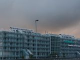 Hydrogen Fuel Powered Van - Siemens Logo on building