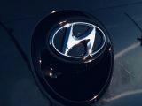 Overseas fuel cell - Hyundai Logo on car