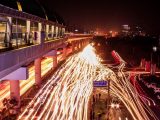 Smart City in India - Lights on streets - city lights in India