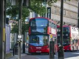 Zero-emission hydrogen fuel cell buses - double decker buses in London