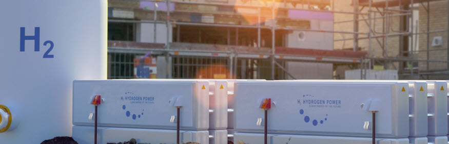 hydrogen in aviation gas storage for airplanes