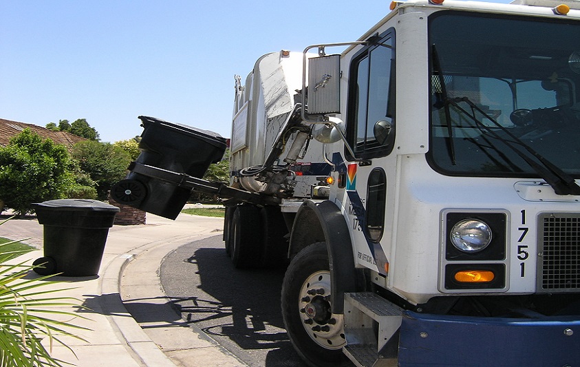 Hydrogen fuel cell garbage trucks hubs to use waste for power