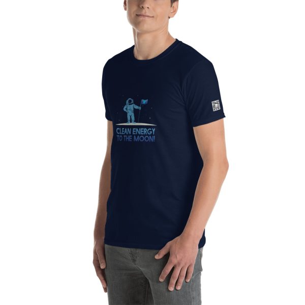 Clean Energy To The Moon Short-Sleeve Unisex T-Shirt 9