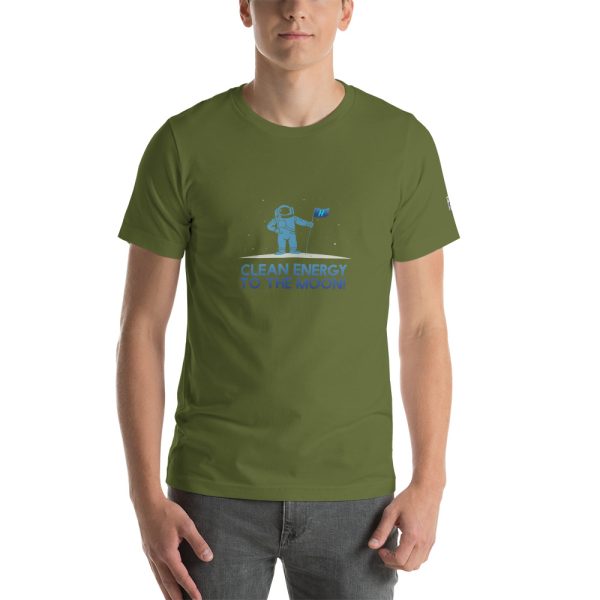 Clean Energy to the Moon Short Sleeve T-Shirt - Multiple Color Options 70
