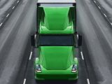 H2 truck technology - Green Truck on road