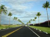 fuel cell car - road in Hawaii