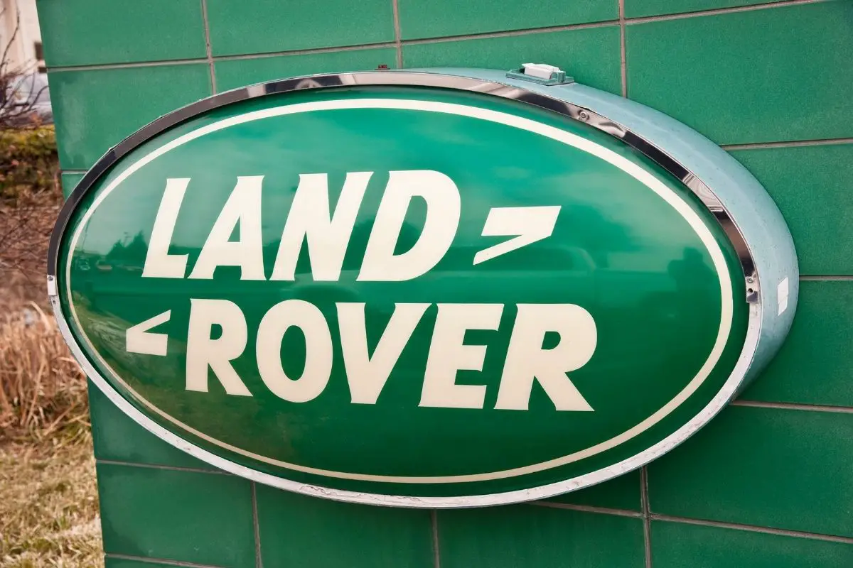 Hydrogen car - Land Rover logo