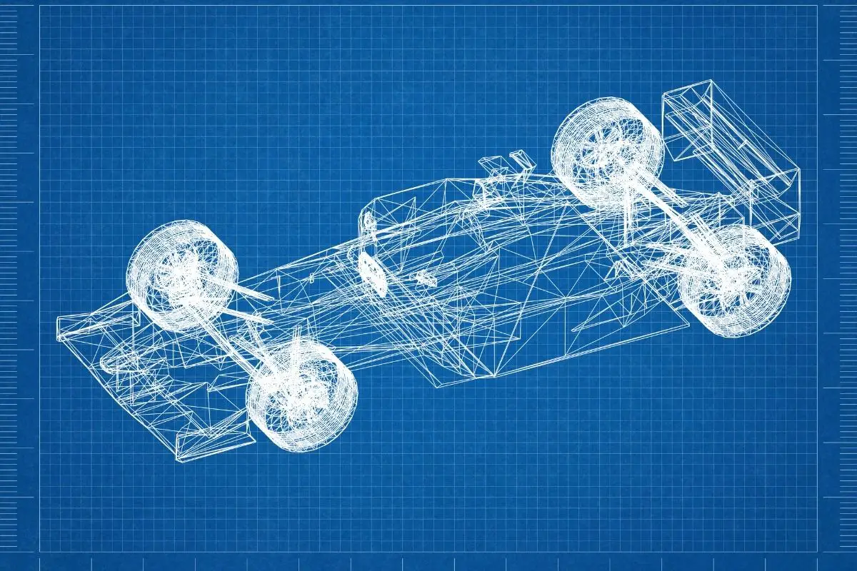 Hydrogen combustion engines - H2 race car diagram