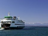 Hydrogen fuel cell - A ferry at sea