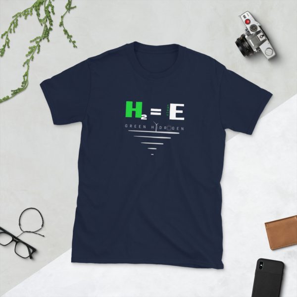 H2 Green Hydrogen Short-Sleeve Unisex T-Shirt 2