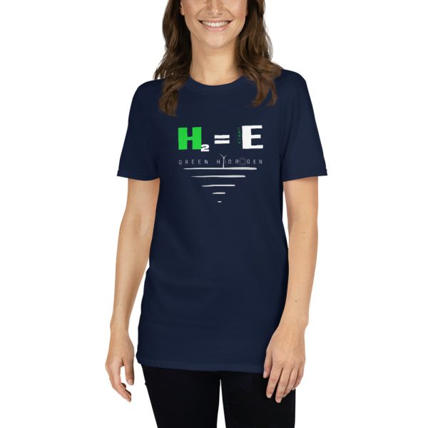 H2 Green Hydrogen Short-Sleeve Unisex T-Shirt 3