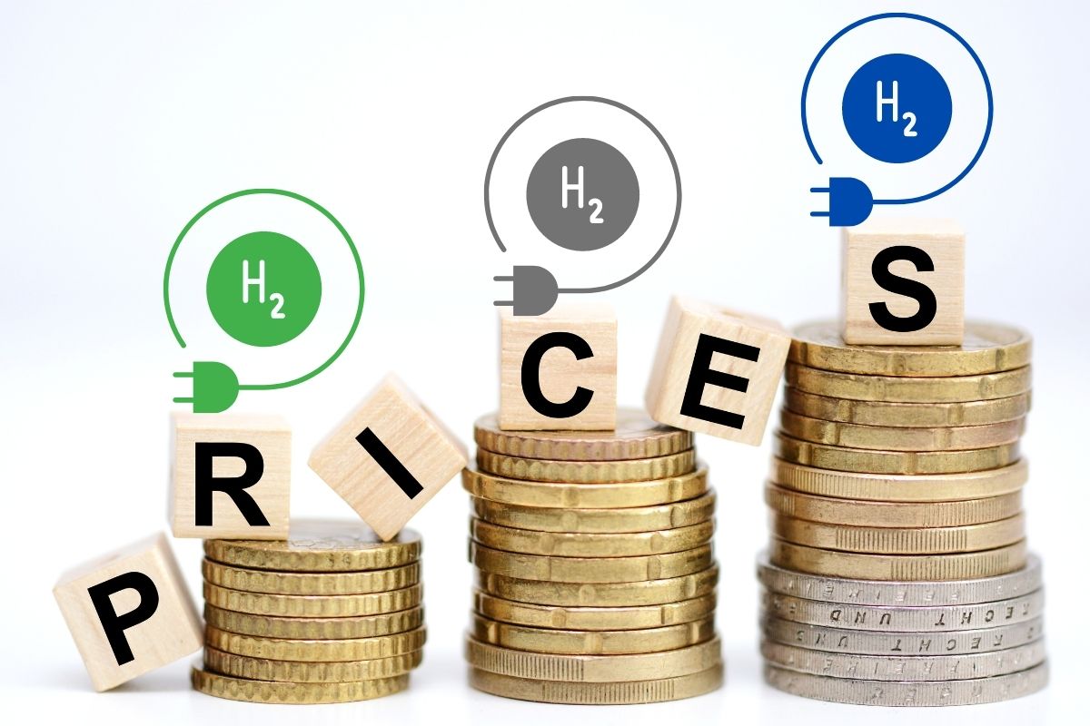 Green hydrogen - Prices - Green H2, Gray H2, Blue H2 - Coins