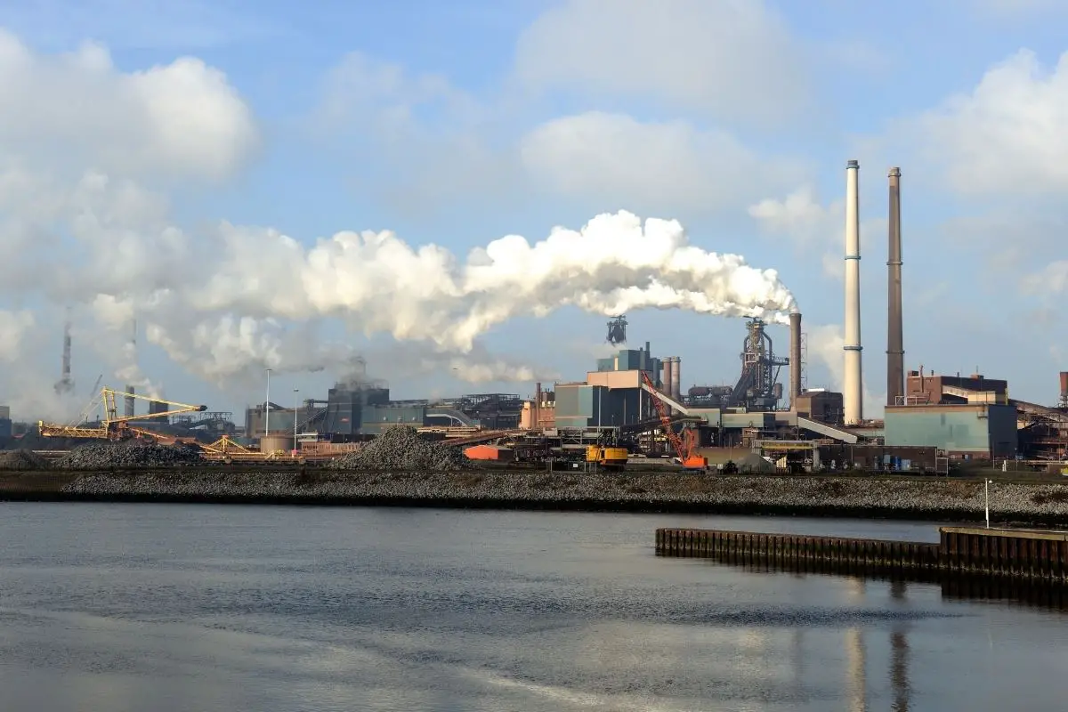 Green hydrogen - steel mill production CO2