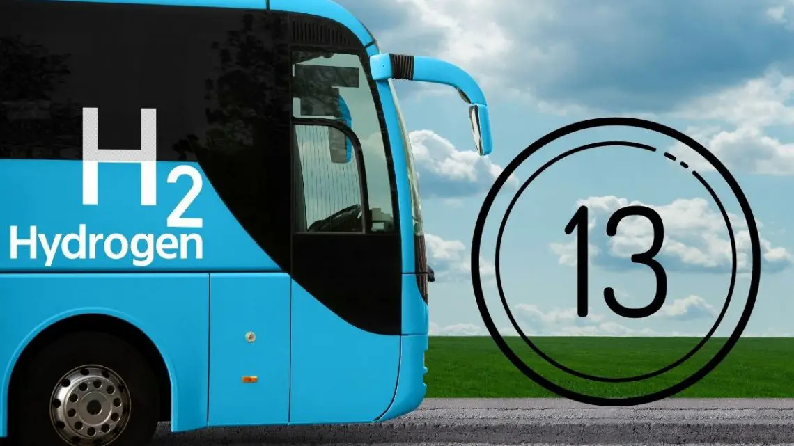 13 Hydrogen fuel cell buses ordered for the Foothill Transit fleet