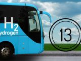 Hydrogen fuel cell buses - 13 H2 Buses