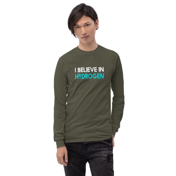 I Believe in Hydrogen Unisex Long Sleeve Shirt 5