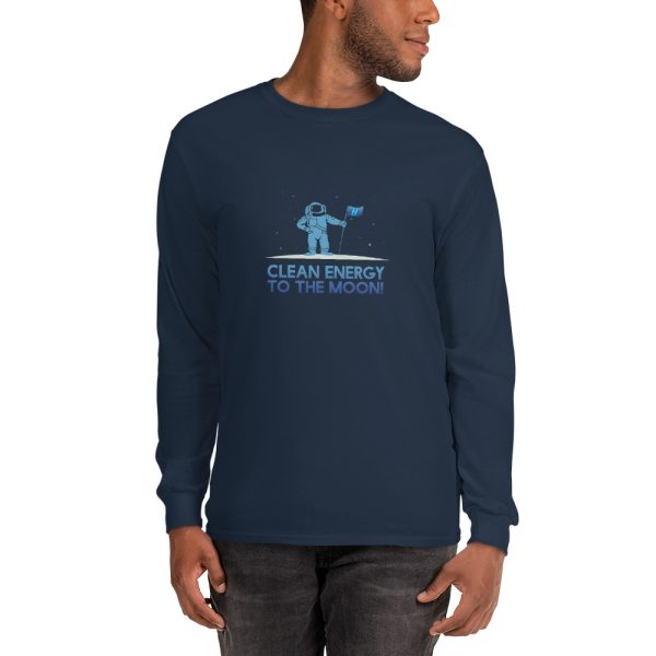To The Moon H2 Men’s Long Sleeve Shirt 3