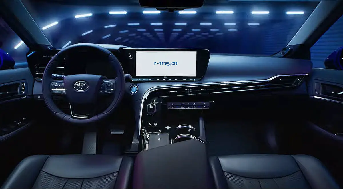 2022 mirai toyota interior