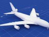 Hydrogen fuel cell - Airplane blueprint