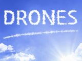 Fuel cell drones - Drones writing in sky