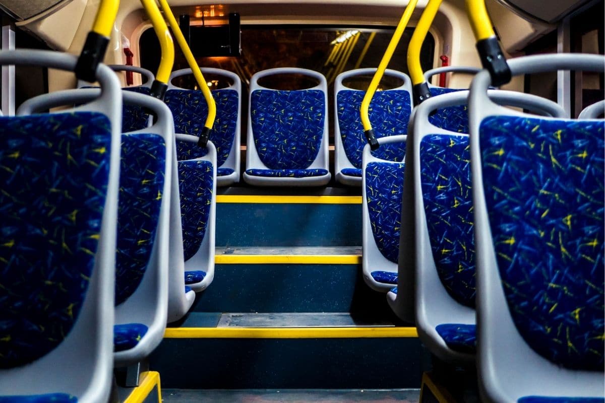 Hydrogen fuel cell - Interior of public bus
