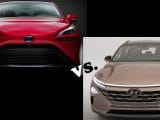 toyota mirai vs hyundai nexo hydrogen cars compared