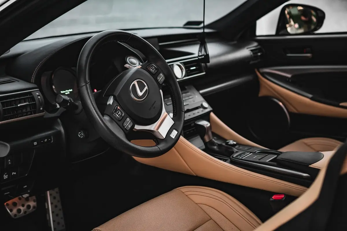 Hydrogen Fuel Engine - Image of Lexus RC 350 F Sport Interior