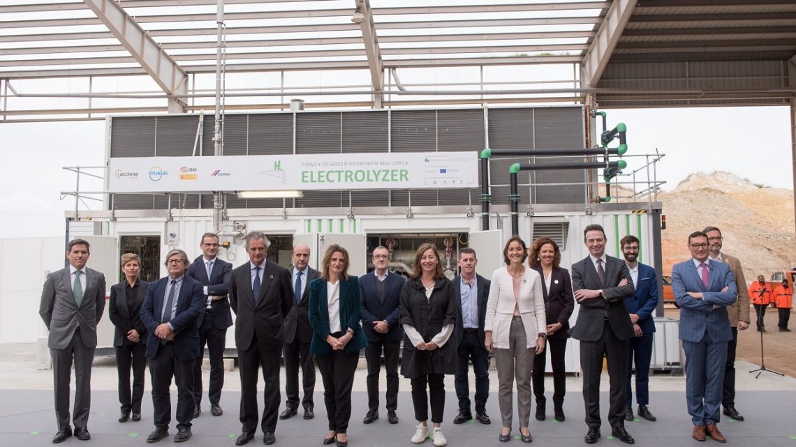 Spain gets its first industrial renewable hydrogen plant in Mallorca
