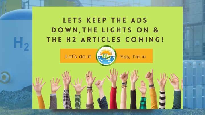 Hydrogen Fuel News Donate