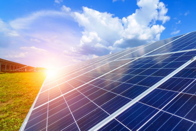 Solar energy - Solar panels - sunshine
