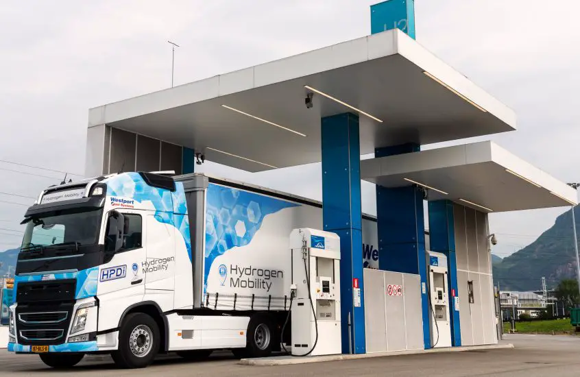 hydrogen fuel truck heavy vehicle industry