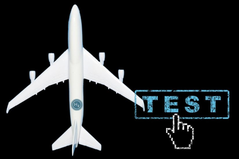 Fuel cell aircraft - Airplane - H2 - Test