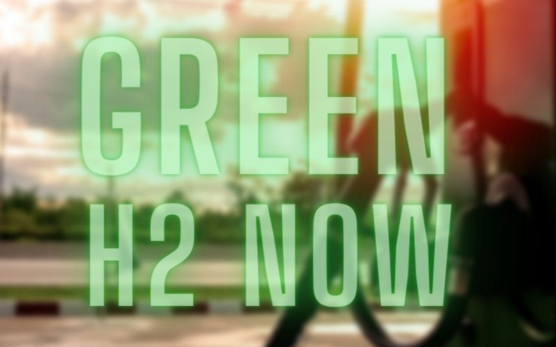 green hydrogen fuel now