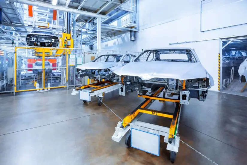 Fuel cell electric vehicles - an auto assembly plant