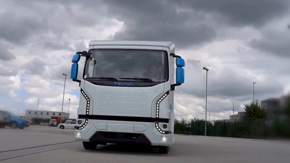 UK vehicle maker Tevva launches hydrogen truck