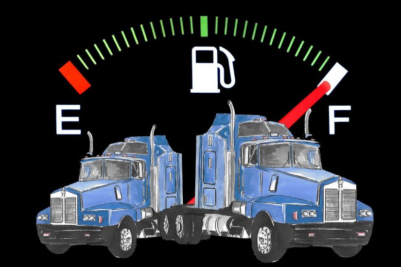 Hydrogen fuel cell - Efficient fuel trucks