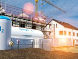 Hydrogen house - H2 power - Home - Building