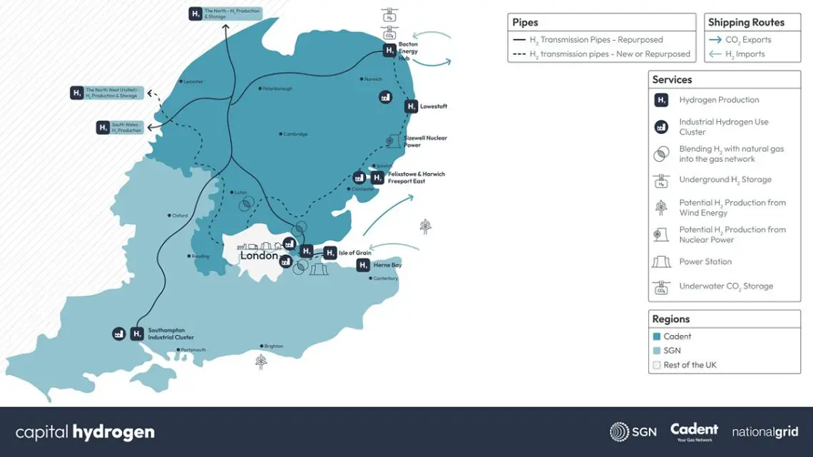 Energy companies come together for 2030 London hydrogen fuel strategy