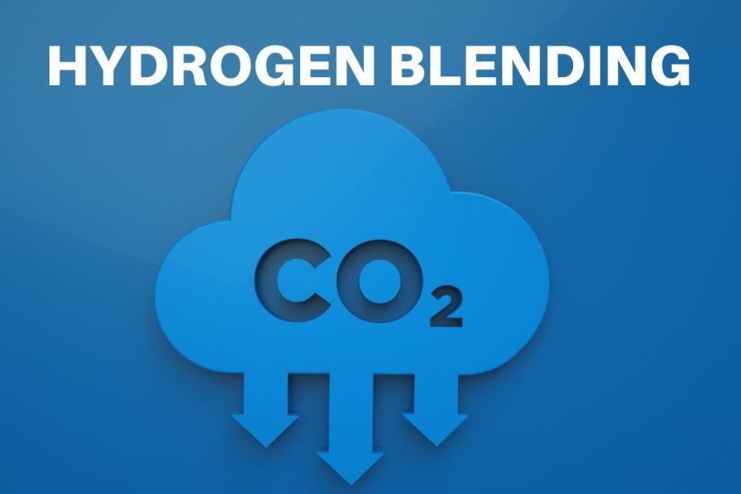 Hydrogen blending - C02 decrease