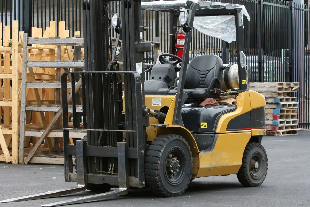 Hydrogen fuel cell - Image of a forklift