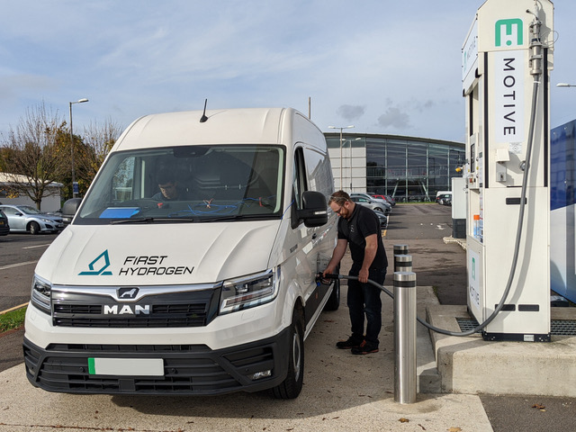 New hydrogen powered light commercial vehicles prepare for test drives