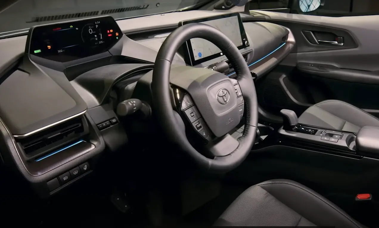 2023 toyota prius interior