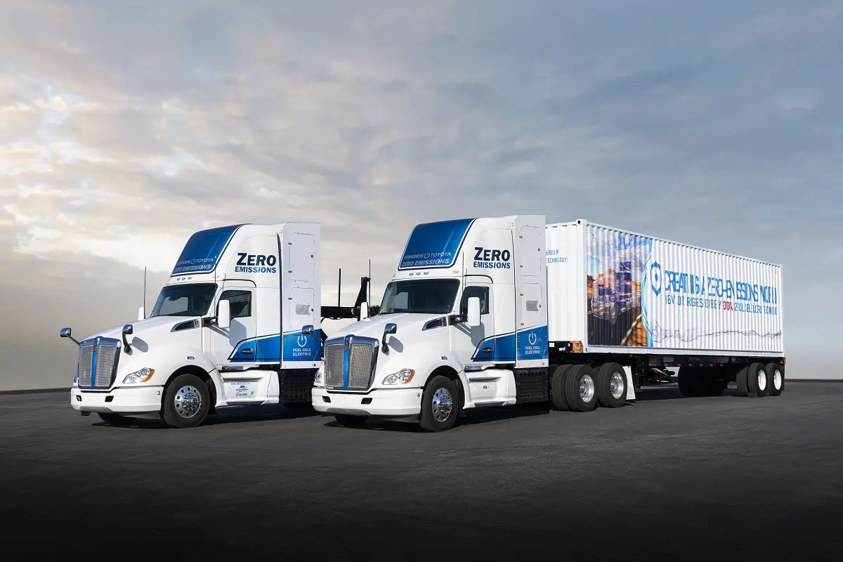 Fuel Cell Electric Truck - Toyota Kenworth Fuel Cell Electric Hydrogen ZANZEFF - 06