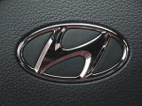 Fuel cell systems - Hyundai logo on steering wheel