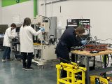 H2U Technologies Team working on electrolyzer production