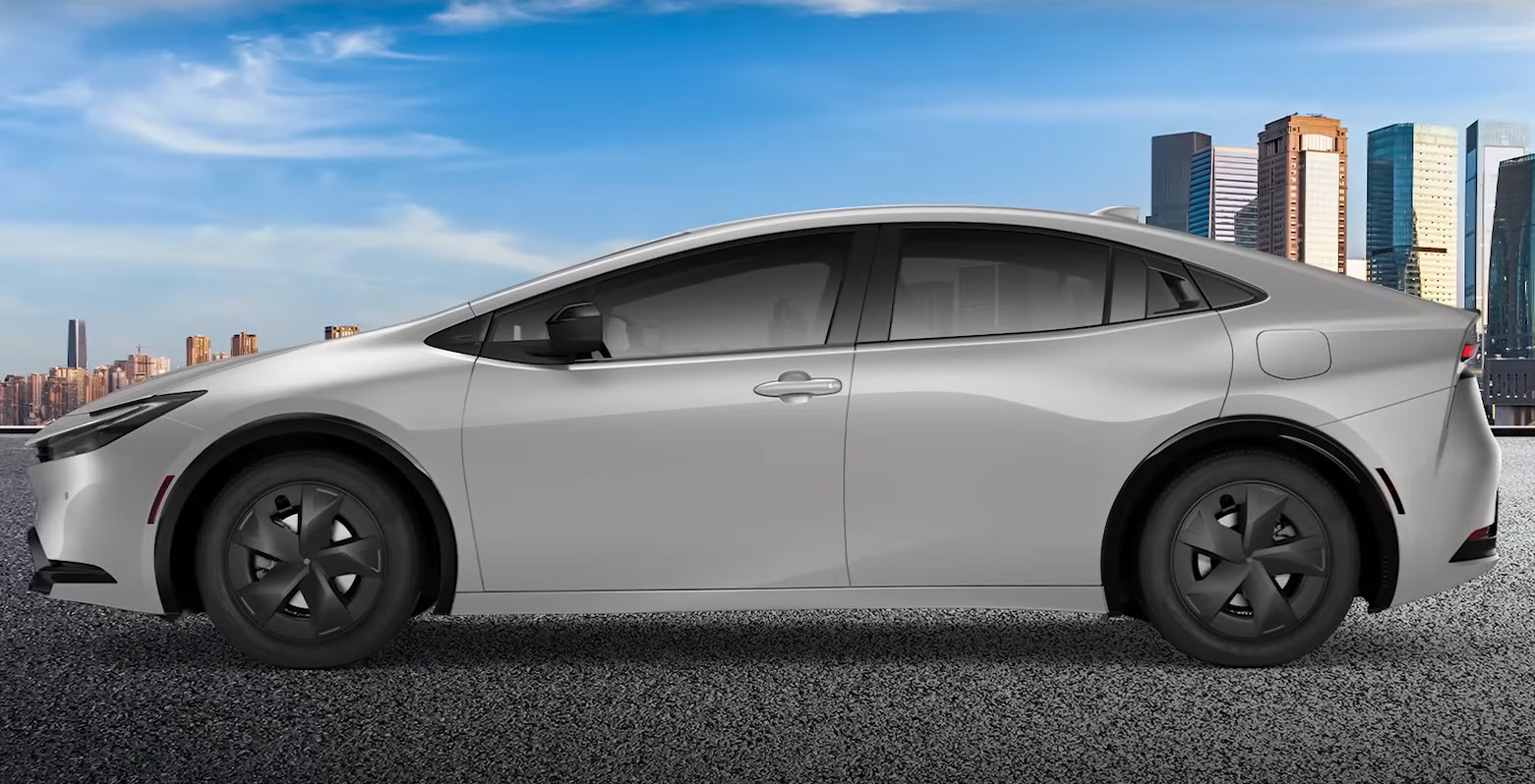 new toyota prius body style