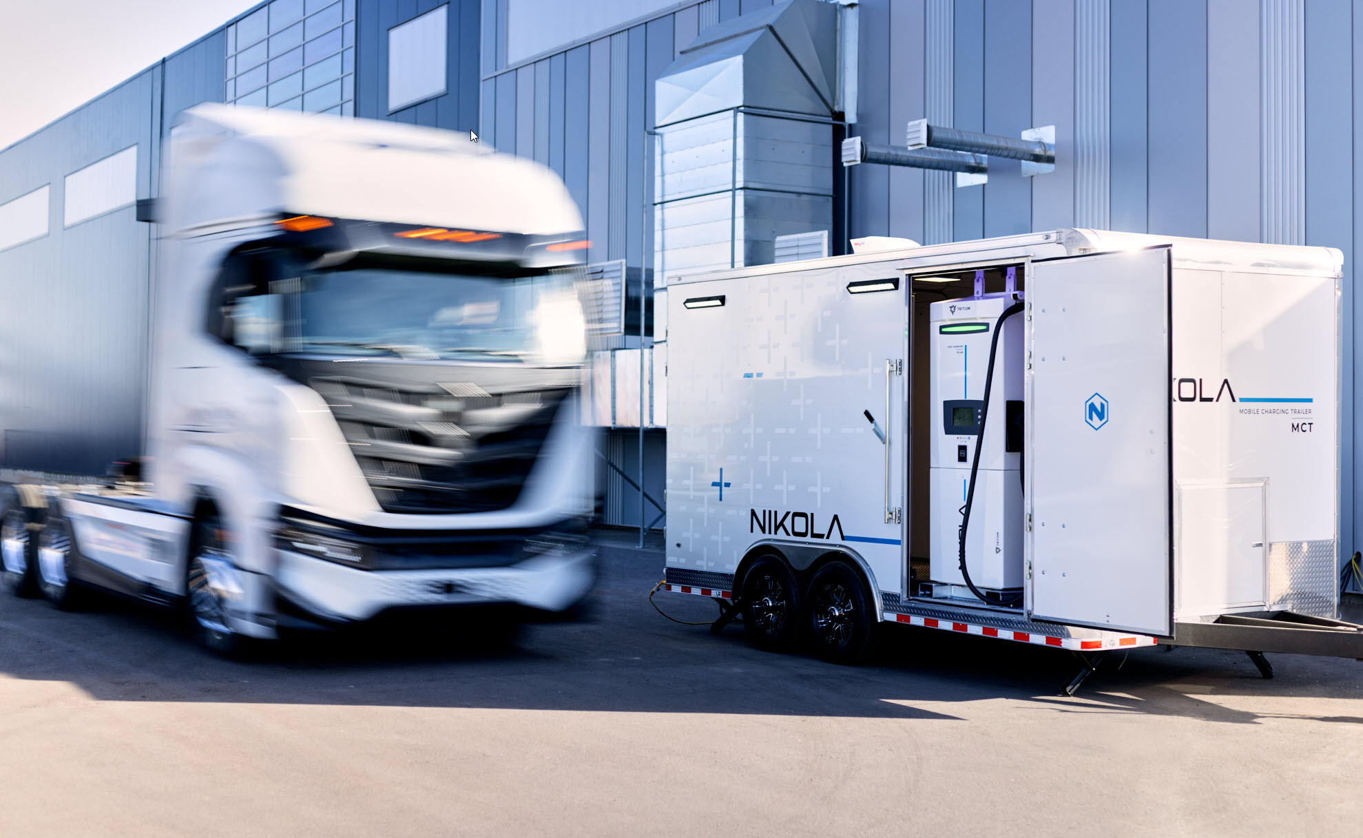 Nikola mobile electric station