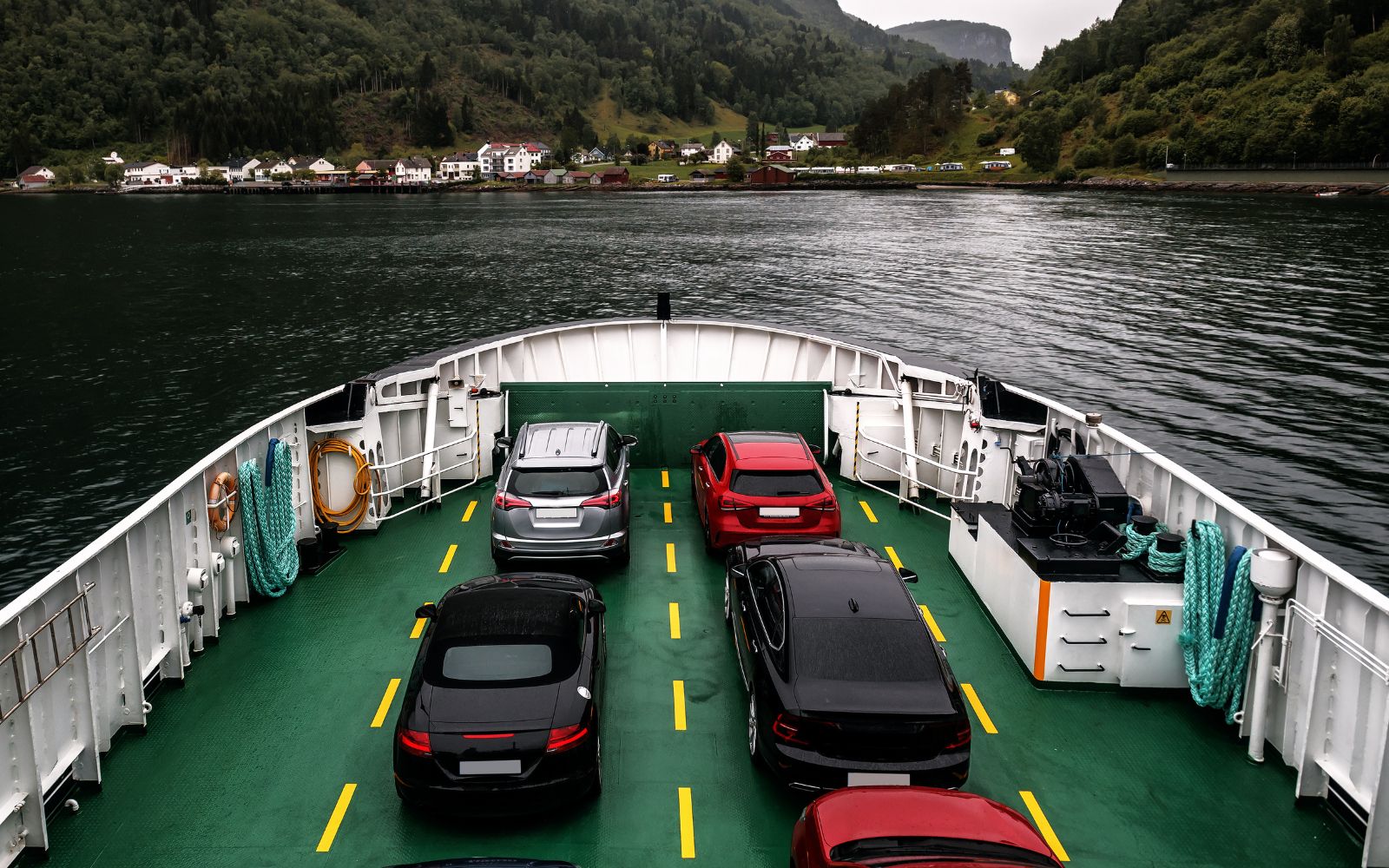 auto transport do not use ferrys for non running cars